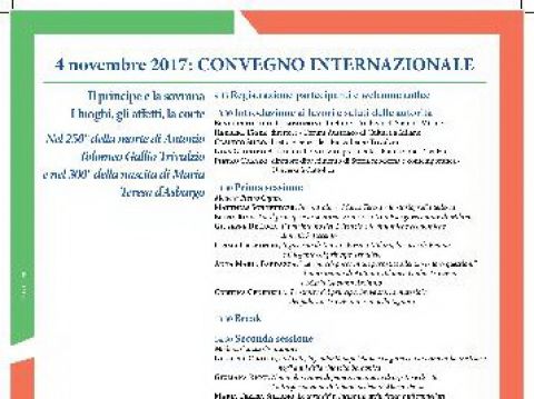 Il principe e la sovrana. I luoghi, gli affetti, la corte